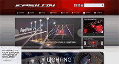 Desktop Screenshot of epsilon-pro.com